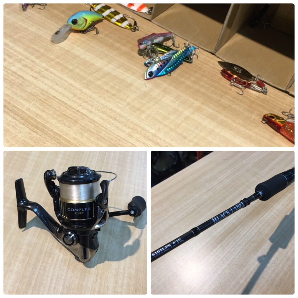 ダイワのブラックレーベルbl610lfs シマノのコンプレックスci4 2500s F4 ソルトルアーお買取りしました 釣具いちばん館