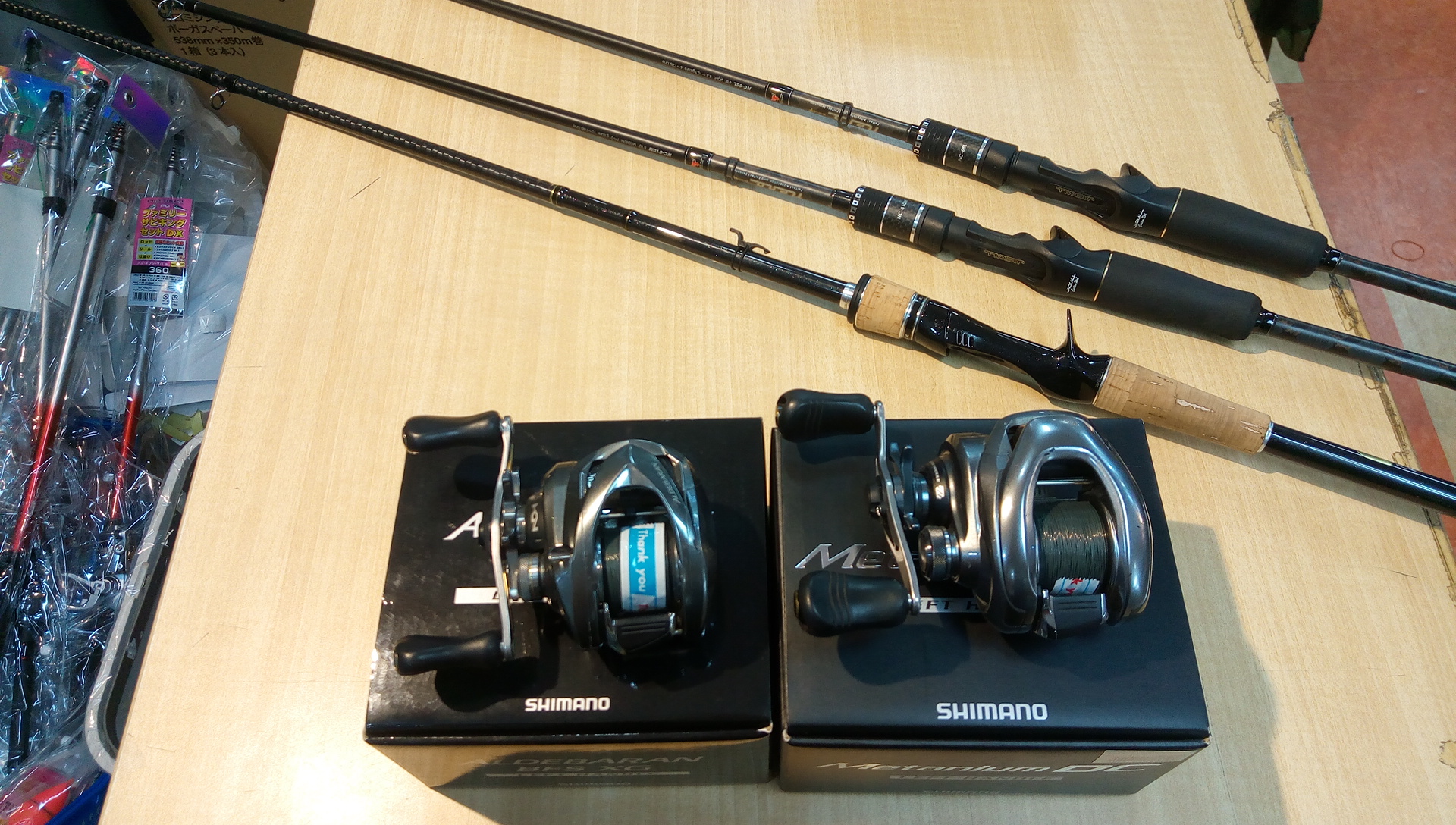 シマノのエクスプライド１７３ｍｈ ｃｒ １５メタニウムｄｃ １６アルデバランｂｆｓ ｘｇ ジャッカルのネロｎｃ ６１０ｍ ネロｎｃ ６８ｌ をお買取り 釣具いちばん館は埼玉最高額買取目指しています 釣具いちばん館