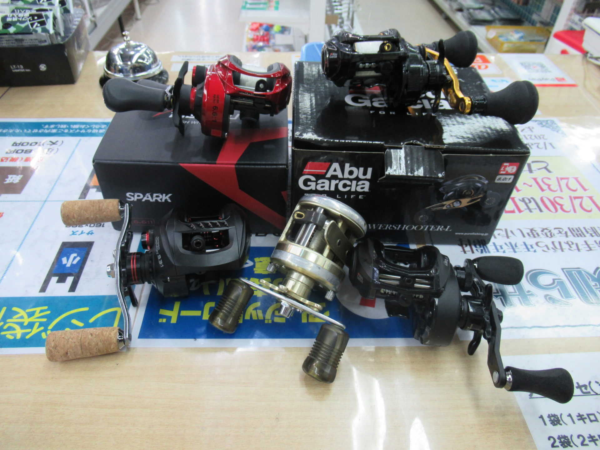 アブガルシアのロキサーニパワ＾シューター、レボ4XL、カスト