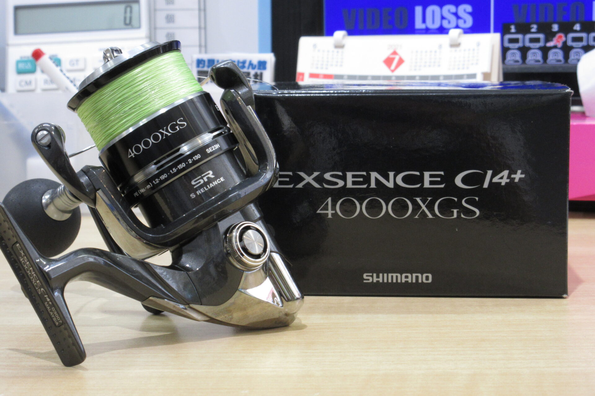 新品未使用！シマノEXSENCE CI4+4000XGS - リール