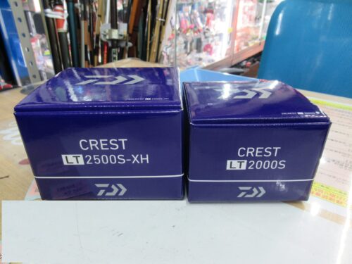 ダイワの２０クレストＬＴ２５００Ｓ－ＸＨ、２０クレストＬＴ２０００Ｓ