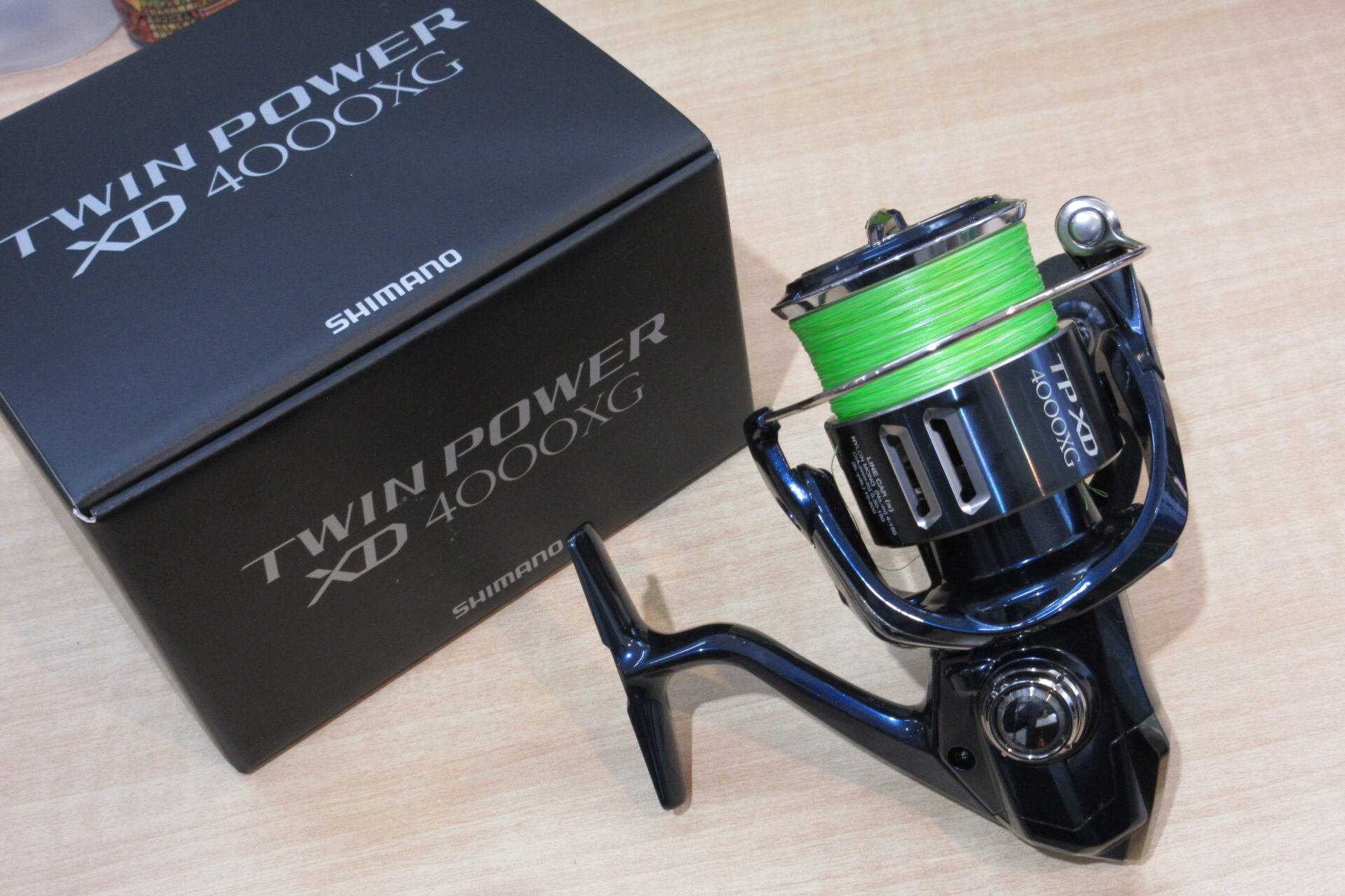 21ツインパワーXD4000PG オモリグで使用してました。釣行回数10