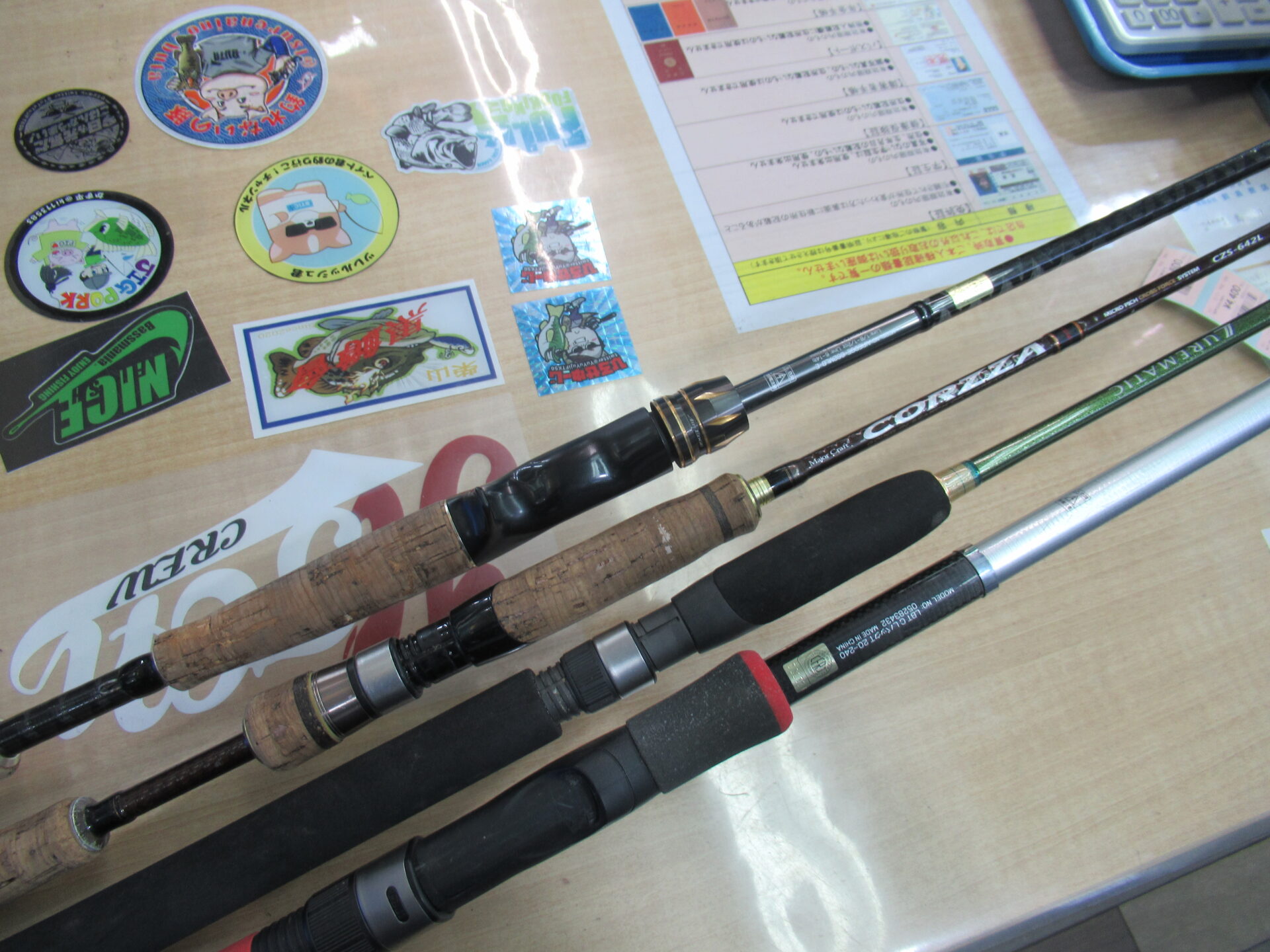 ダイワのエアエッジ６３１ｍｌｂ ｅ リバティクラブｌパック ２０ ２４ シマノのルアー マチックｓ６０ｓ メジャークラフトのコルザｃｚｓ ６４２ｌを買取しました 超高額買取なら釣具いちばん館 釣具いちばん館