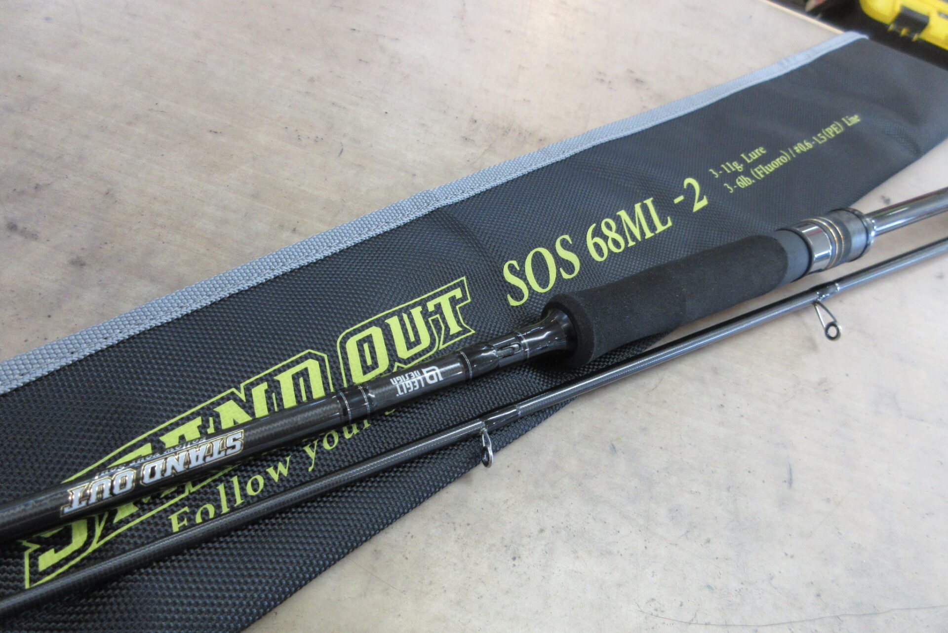 レジットデザイン スタンドアウト SOS 68ML-2 スタンドアウト SOS 68ML-2 バスロッド - 釣具のポイント 【公式