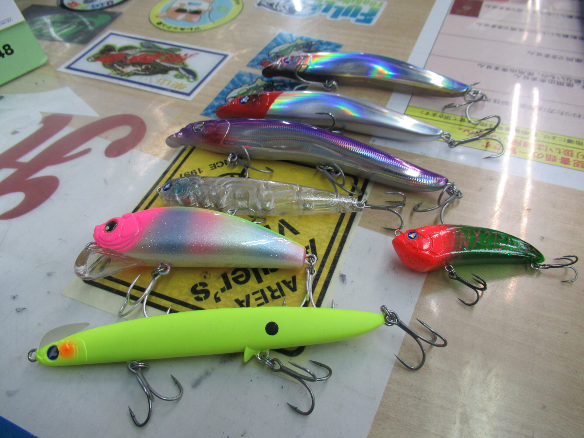 釣具いちばん館の買取情報 ブルーブルーのスネコン スカーナッシュ ウェイキーブー エビコン フライド１２５ 釣具いちばん館