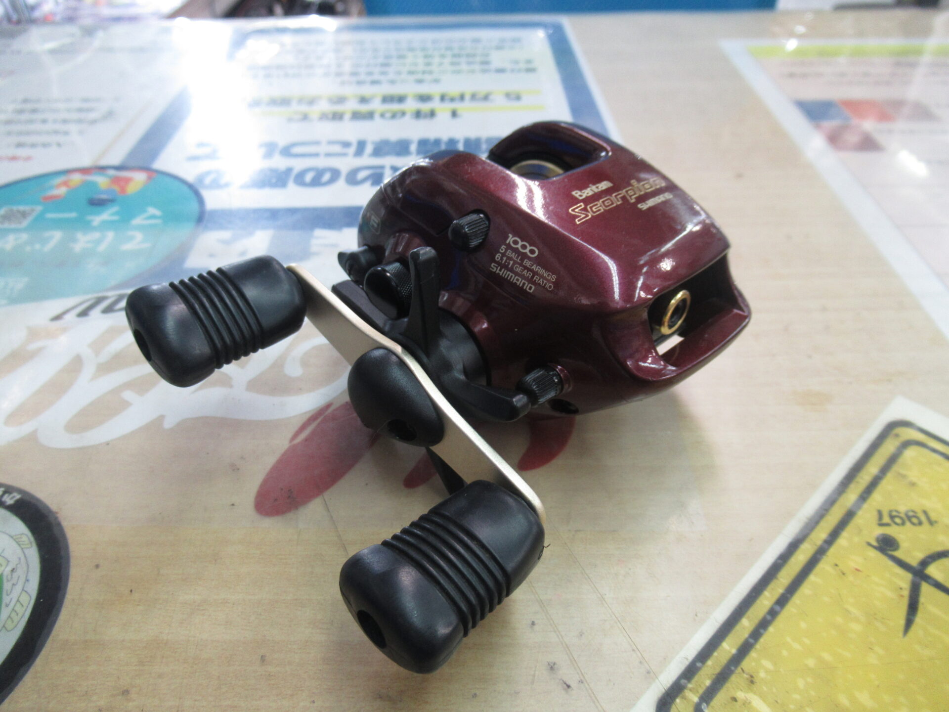 シマノのバンタムスコーピオン1000を買取しました。超高額買取なら