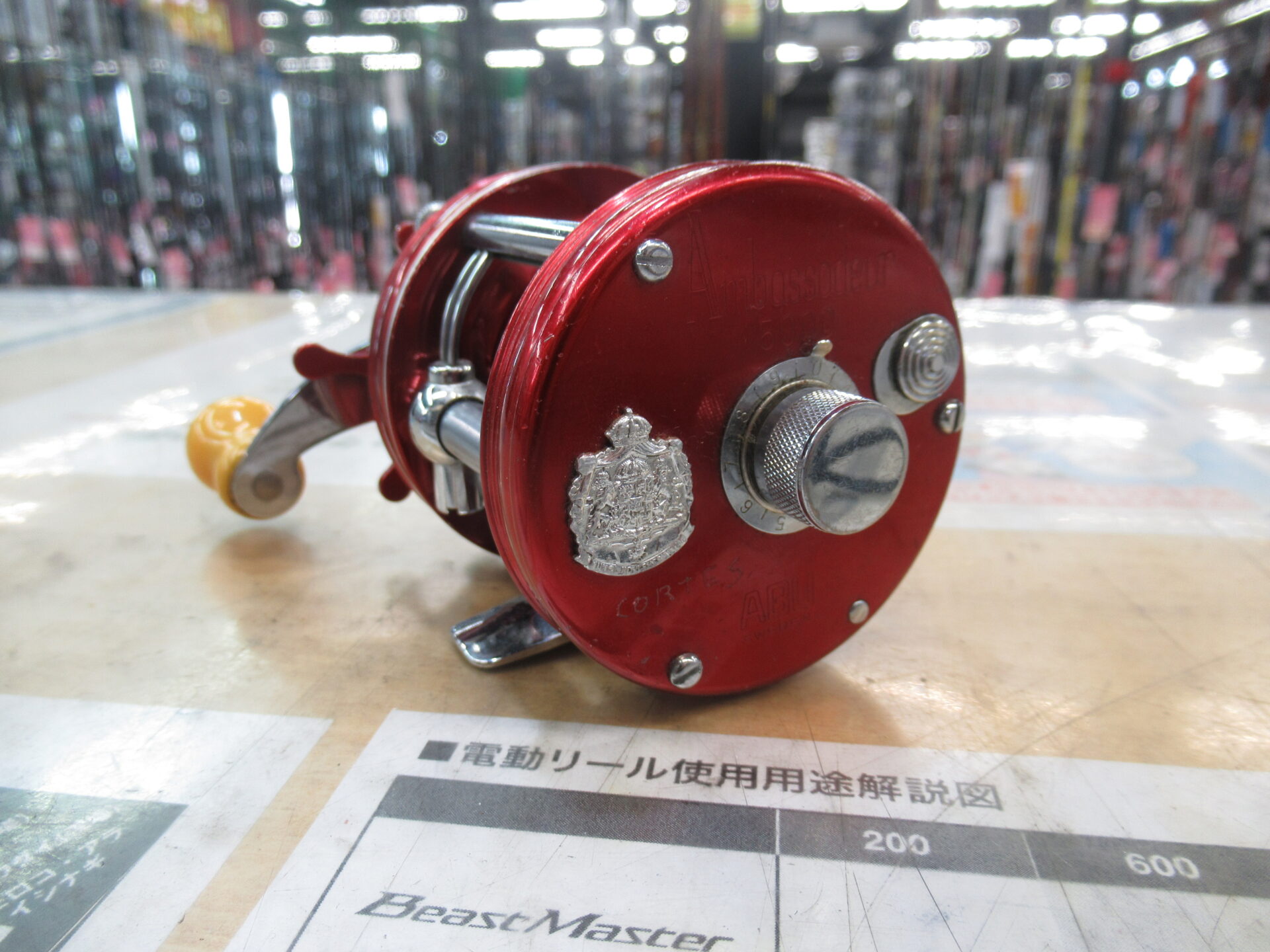 アブガルシア Ambassadeur アンバサダー 9000 Big A 赤アブ Abu Garcia アブガルシア Ambassadeur アンバサダー 9000 Big A