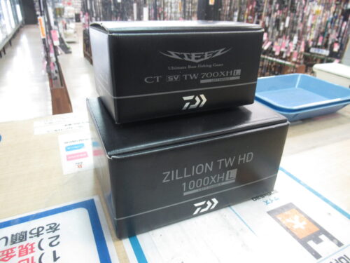 ダイワのベイトリールの買取大歓迎！】ダイワのスティーズＣＴＳＶＴＷ７００ＸＨＬ 、２２ジリオンＴＷＨＤ１０００ＸＨＬをお売りいただきました。千葉の八千代市辺りで釣具店といえば釣具いちばん館!!釣具いちばん館