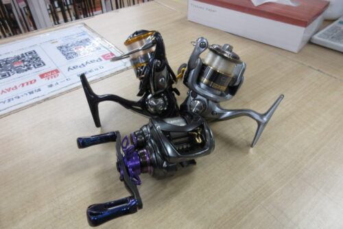 ダイワ・シマノのスティーズＣＴＳＶＴＷ７００ＸＨ　ハンドルカスタム・２０レブロスＬＴ１０００Ｓ・１０ナスキーＣ２０００Ｓ