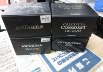 シマノの１９アンタレスＨＧ・１９カルカッタコンクエストＤＣ２００・１９ウ゛ァンキッシュ２５００ＳＨＧ・１６アルデバランＢＦＳ