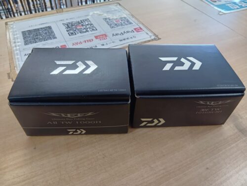 ダイワの２３スティーズＡⅡ　ＴＷ　１０００Ｈ、スティーズＳＶＴＷ１０１６ＳＶ－ＳＨ
