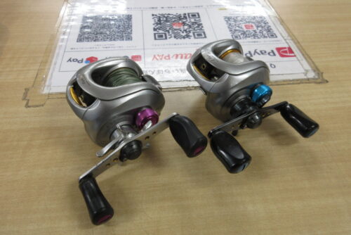 
シマノの０７メタニウムＭＧ７・０７メタニウムＭｇ