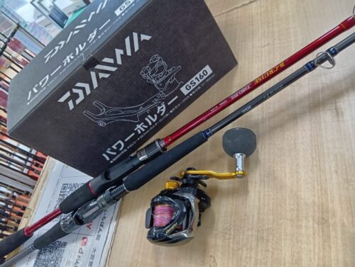 シマノ・ダイワ等のダイワパワーホルダー・ビシアジＦＴ１８０ＭＨ・Ｂクルーズ　タコエギ１６５Ｍ・１７ゲンプウＸＴ２０１ＰＧ