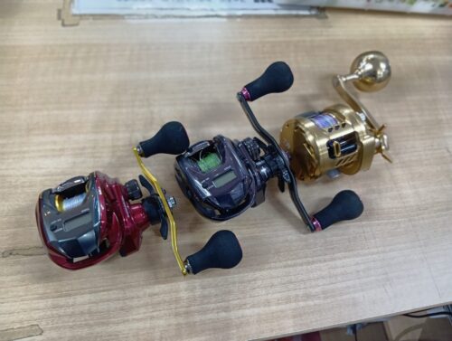 ダイワの２１バサラ１５０・スパルタンＭＸ　ＩＣ１５０ＨＬ・２１紅牙ＩＣ１５０