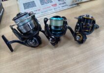 ダイワの２１カルディアＦＣＬＴ２０００Ｓ、１６エメラルダス２５０８ＰＥ－Ｈ、２１セルテートＳＷ５０００－ＸＨ