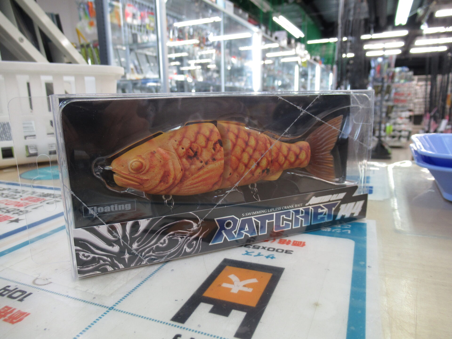 ⭐︎新品⭐︎ラチェット144 鯛焼きカラー　ガンクラフト GAN CRAFT [鯛焼き]