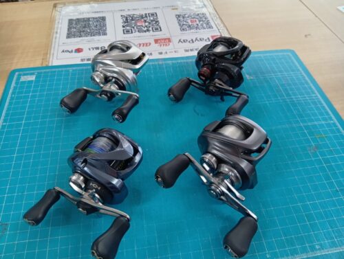 シマノの１８アルデバランＭＧＬ３０ＨＧ・２２バンタムＨＧ・１６メタニウムＭＧＬ　ＨＧ・１７スコーピオンＤＣ１００