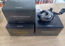シマノの２１カルカッタコンクエスト２０１ＨＧ・１９ウ゛ァンキッシュＣ２５００ＳＨＧ・２０メタニウムＨＧ・１５メタニウムＤＣ　ＨＧ
