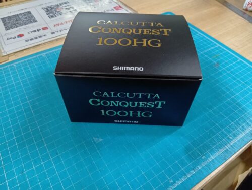 シマノの２１カルカッタコンクエスト１００ＨＧ