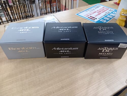 
シマノの１６メタニウム　ＭＧＬ　ＸＧ・１８アンタレスＤＣＭＤＸＧ・１８バンタムＭＧＬ　ＸＧ