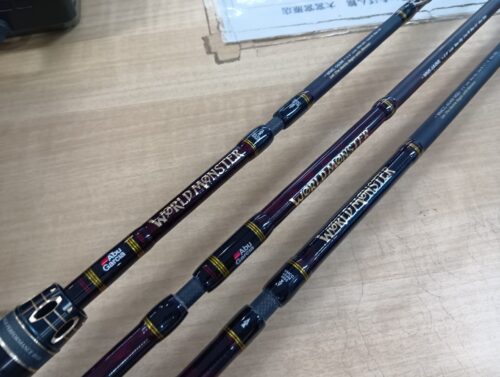 アブガルシアのワールドモンスターＷＭＣ－５６３Ｍ・ＷＭＳ－６８４ＭＬ・ＷＭＣＣ－６５４Ｍ　ＭＧＳ