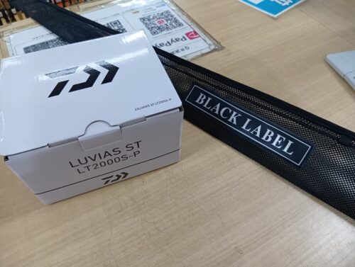 ダイワの２５ブラックレーベルＢＬＸＳ６１Ｌ・２４ルビアスＳＴ　ＳＦ　ＬＴ　２０００ＳＳ－Ｐ