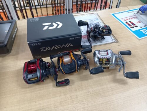 ダイワのＴ３エア８．６ＬＴＷ・Ｔ３　ＳＶ８．１Ｌ－ＴＷ・ＴＤジリオン１００ＳＨＬ・タトゥーラＨＤ１５０ＳＨ－ＴＷ