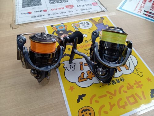 ダイワの15ルビアス2506を2台