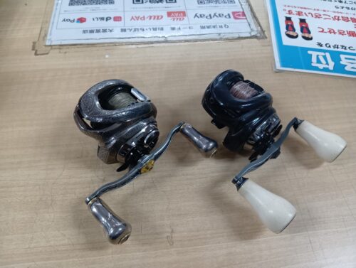 シマノの23アンタレスDCMDXG LEFT・21アンタレスDC HG L