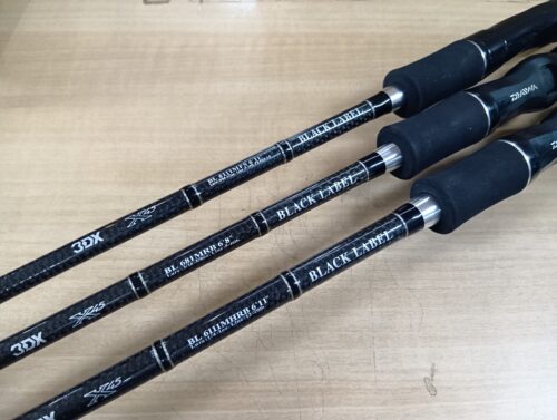 ダイワのブラックレーベルＢＬ６１１１ＭＦＳ・ＢＬ６１１１ＭＨＲＢ・ＢＬ６８１ＭＲＢ