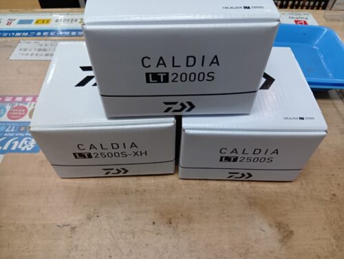 ダイワの１８カルディアＬＴ２０００Ｓ・ＬＴ２５００Ｓ・ＬＴ２５００Ｓ－ＸＨ