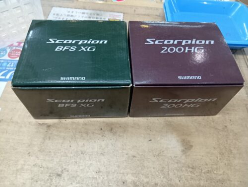 シマノのスコーピオンBFS XG・14スコーピオン200