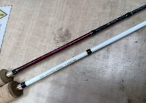 シマノ・ムカイのカーディフAX S-60SUL-FF・ステップスティック SS-1622L