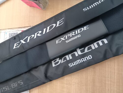 シマノのバンタム165L-BFS・22エクスプライド163L-BFS・17エクスプライド266L