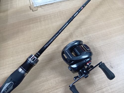 シマノのポイズングロリアス164L・12アルデバランBFS XG LH