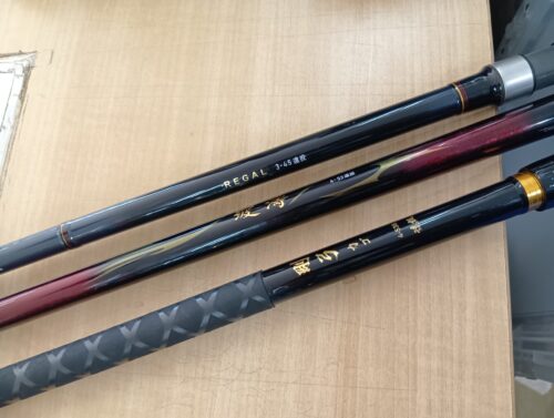 ダイワの波濤4-53遠投・N/剛弓カゴ4-53B遠投・Y/リーガル 3-45遠投