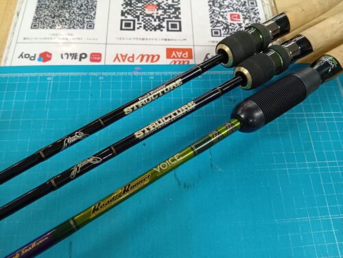 ノリーズのロードランナーストラクチャーＳＴ６１０ＬＳを2本・ロードランナーウ゛ォイス６００ＬＳ