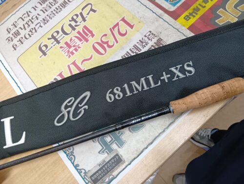 ダイワのエアエッジ　６４１ＵＬＳ・ブラックレーベル　ＢＬＸＳＧ６８１ＭＬ＋ＸＳ