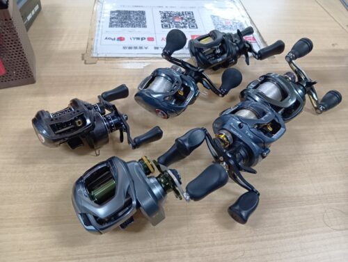シマノ・ダイワのクラドDC151・ジリオンSVTW1016SV-H・タトゥーラSVTW7.3・19タトゥーラ100HL等