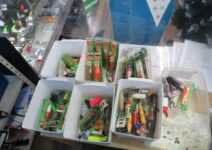 ヘドンのハードルアーを約150点