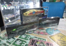 ガンクラフトのジョインテッドクロー178のJRコラボ381系くろしおカラー(国鉄カラー)とカイテン148のオリカラ