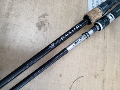 ダイワのエアエッジAE682MLB・ブラックレーベルBLXLG6102MRB