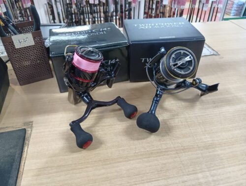 シマノの１７ツインパワーＸＤ４０００ＸＧ・１７セフィアＣＩ４＋Ｃ３０００ＳＤＨ