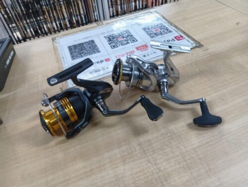 シマノの２２サハラＣ２５００・２３セドナＣ３０００