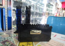 メイホウのサイドポケットBM-120、ロッドスタンドBM-250ライト