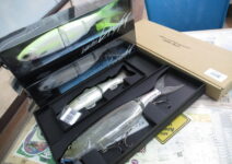 ＤＲＴのクラッシュゴースト、スタジオコンポジットのボルタ３７５、デプスのギラギラコウゲキ、ｎｅｗスライドスイマー２５０ヘッドショット