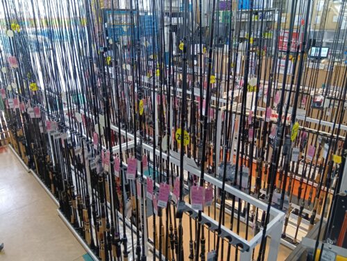 ロッド売り場