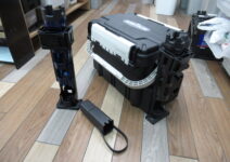 メイホウのバケットマウス、ロッドスタンドBM-300