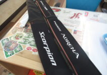 シマノの24ポイズンアドレナ164MH-SB、スコーピオン1652R-2