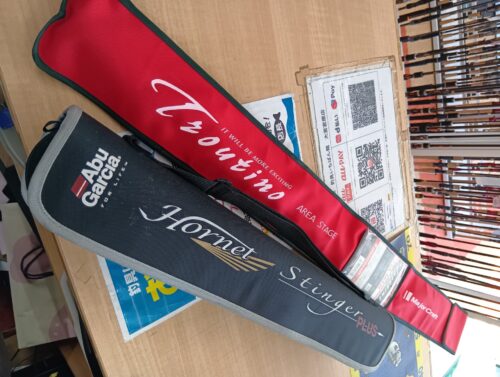 メジャークラフト トラウティーノ TTA-S622Lと、アブガルシア ホーネットスティンガープラス HSPC-665M-TE